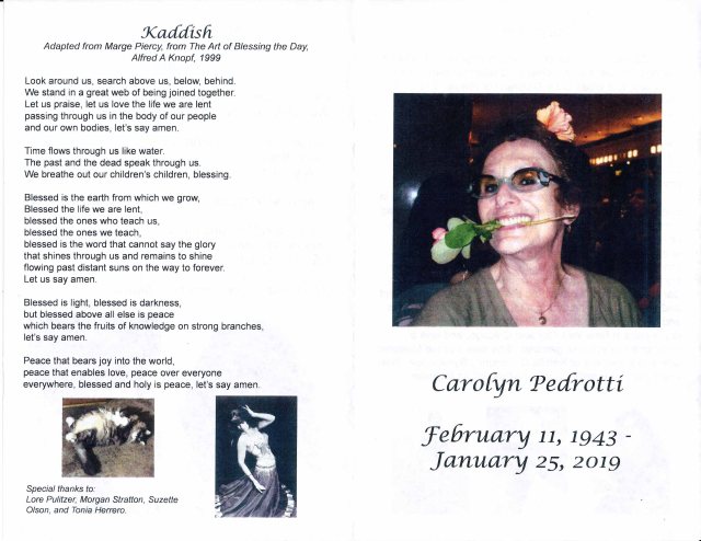 Carolyn Pedrotti's Obit&amp;Remebrance 3-17-2019D-1
