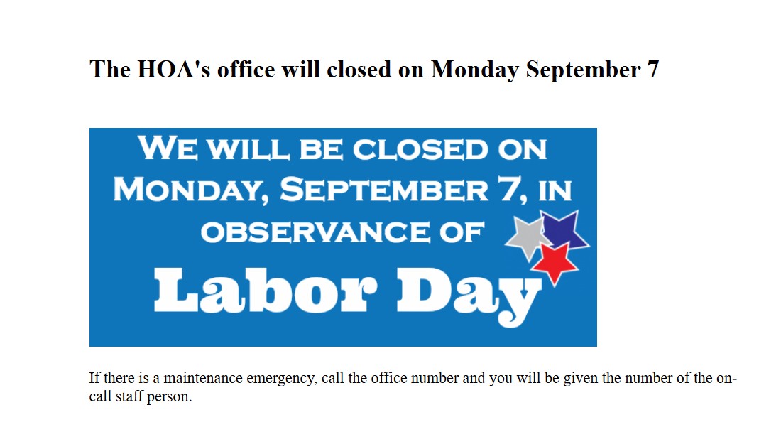Rockridge Manor Homeowners Assoc